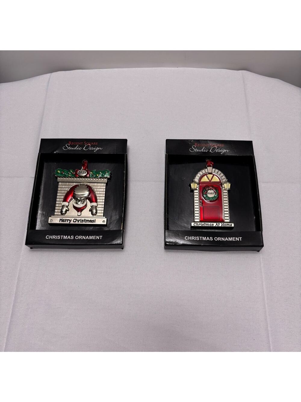 Two Christmas Ornaments